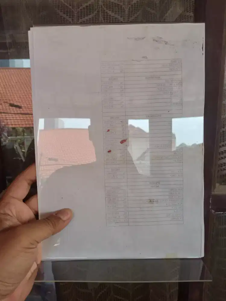 Akrilik Tent Card Holder A4