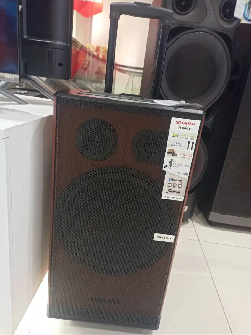 SHARP SPEAKER ACTIVE CBOX-TRB12MBO
