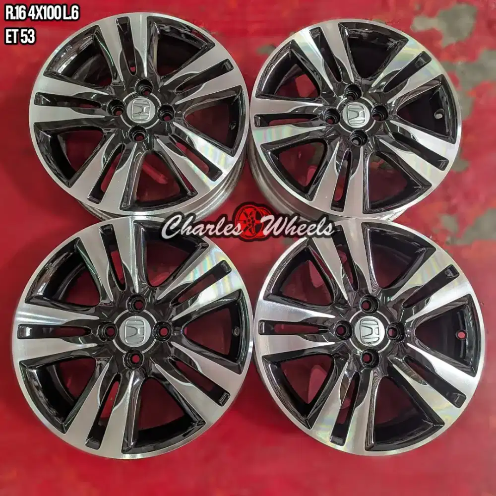 Jual velg oem jazz r16 4x100 brio agya mobilio jazz dll