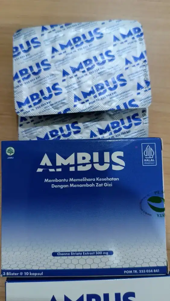 Suplemen Albumin Ambus 500 mg