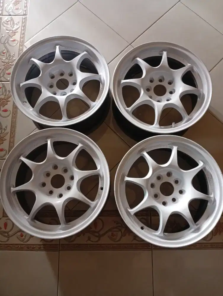 Velg 15 wedssport pcd 4x100/114 agya brio jazz yaris ferio