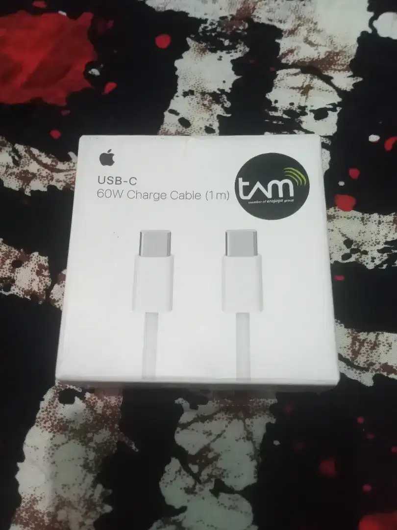 Kabel Data Original Iphone 15 Tipe C to C 60w(New)