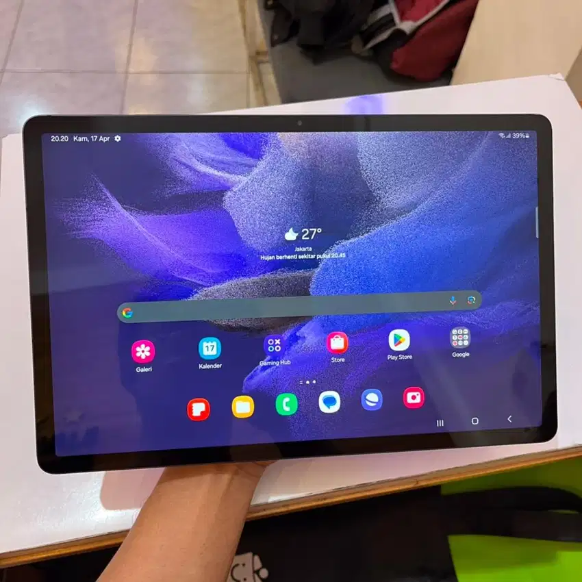 Samsung Galaxy Tab S7 FE 5G 6/128 WiFi + Celluler Ex Sein Unit Only