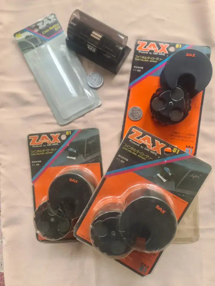 Tempat Uang Coin, made in Japan 4 buah.