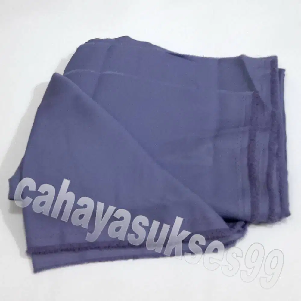 Bahan Kain Polyester Ungu Muda 250cm x 280cm Kain Perca Craft Souvenir