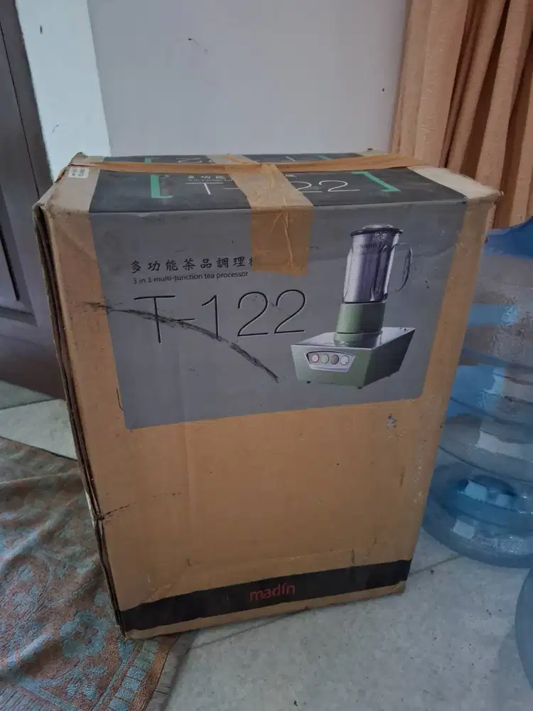 Blender Madin T-122 Custom Blade Bekas – Cocok untuk Bubble Tea