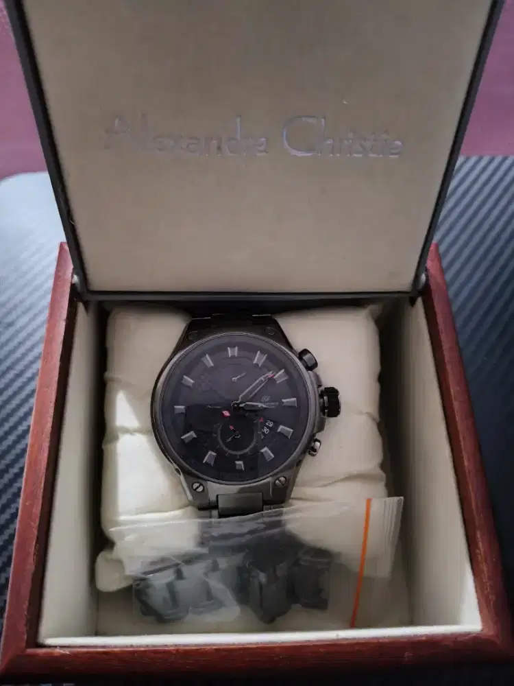 CHRONOFORCE 5207G Pria Original | Desain Sporty Elegan | Fullset Mulus