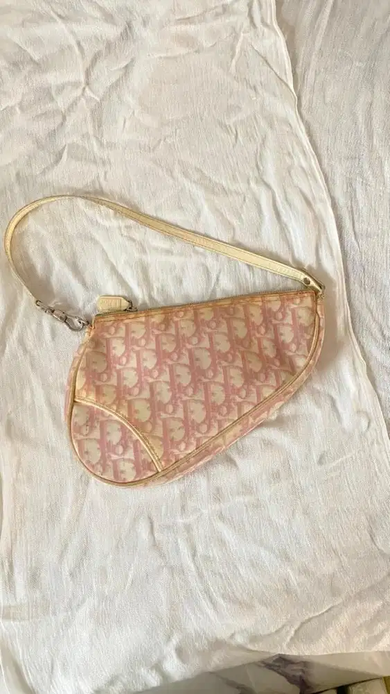 AUTHENTIC tas Vintage Christian Dior Saddle Trotter original ori auth