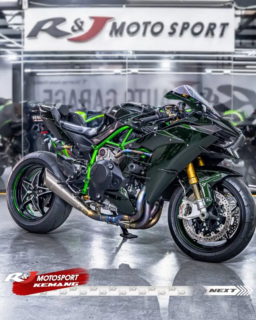 (BPKB & STNK) Total Modif 200jt-an Kawasaki H2 Nik 2023