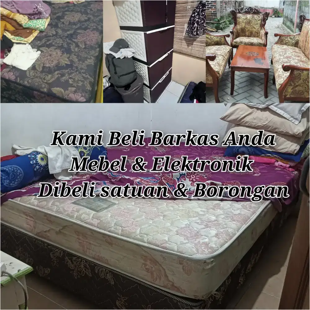 Dibeli terus Springbed dan kasur bekas anda