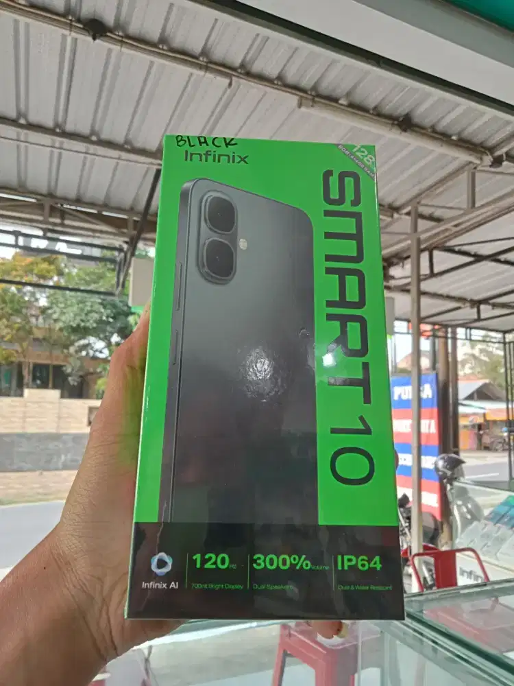 Smart 10 Infinix New Ram 4/128