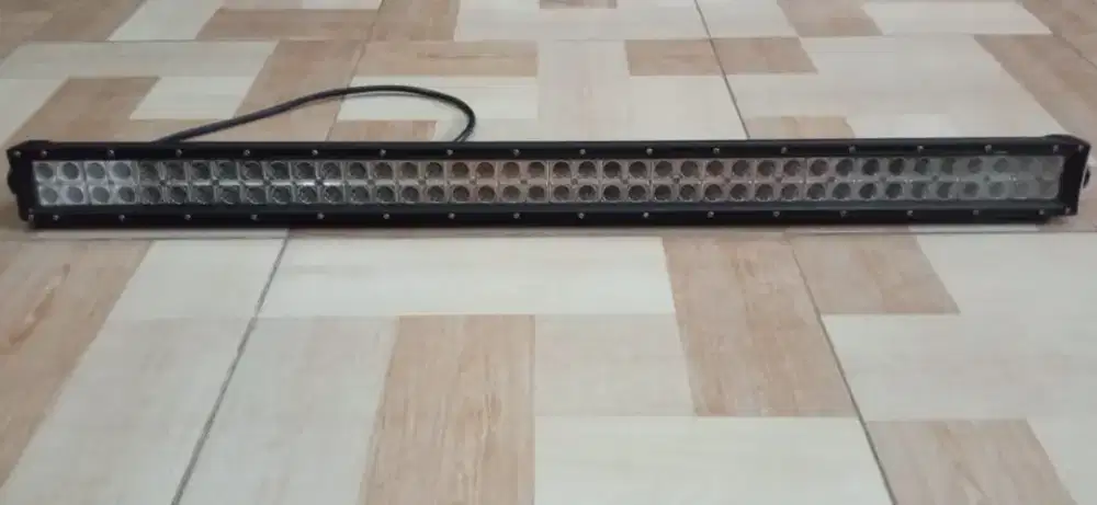 Jual Cepat Rough Country Cree LED Bar Black Series Dual Row Cool White