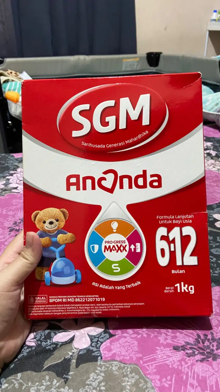Susu sgm 6-12 bulan 1kg