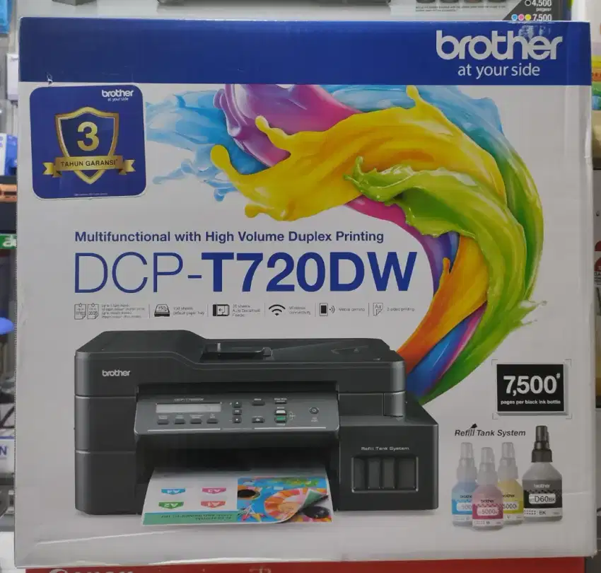 (BARU) Printer Brother Dcp T720DW print Scan copy A4 F4 new