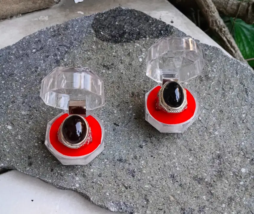 Batu cincin yaman wulung asli natural