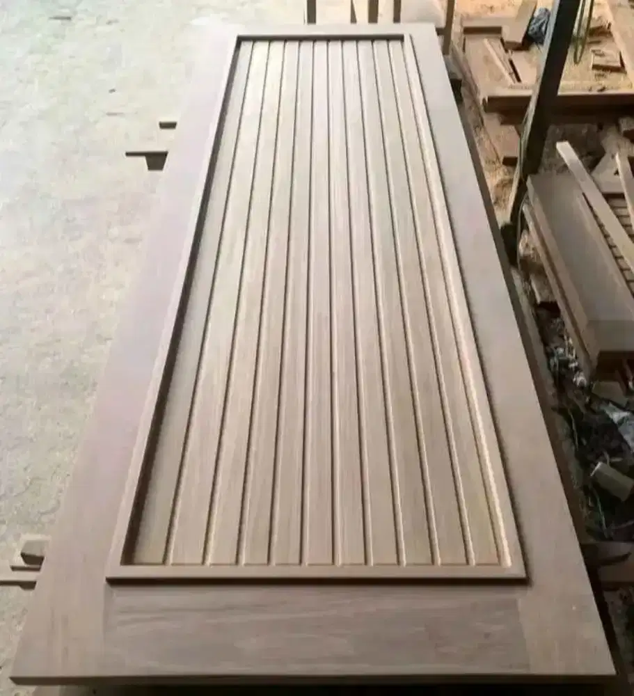 Pintu jati perhutani