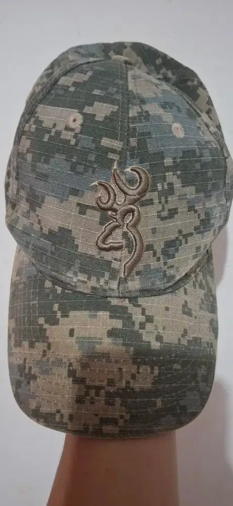 Topi couple camo & pink