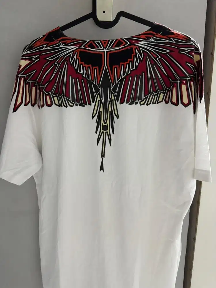 Kaos Marcelo Burlon Red Wings on White Size S