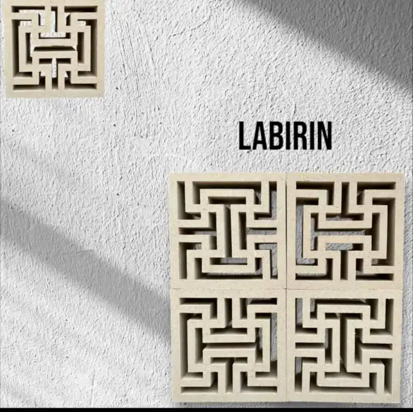 Rosterbeton minimalis macam motif