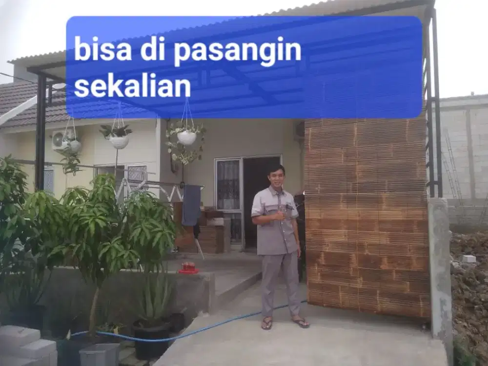 Krey,tirai bambu wulung