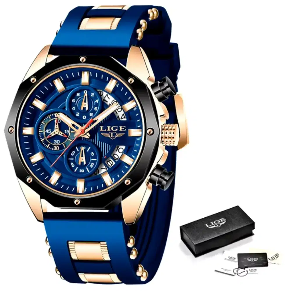 Jam Tangan Pria Original Sport Anti Air