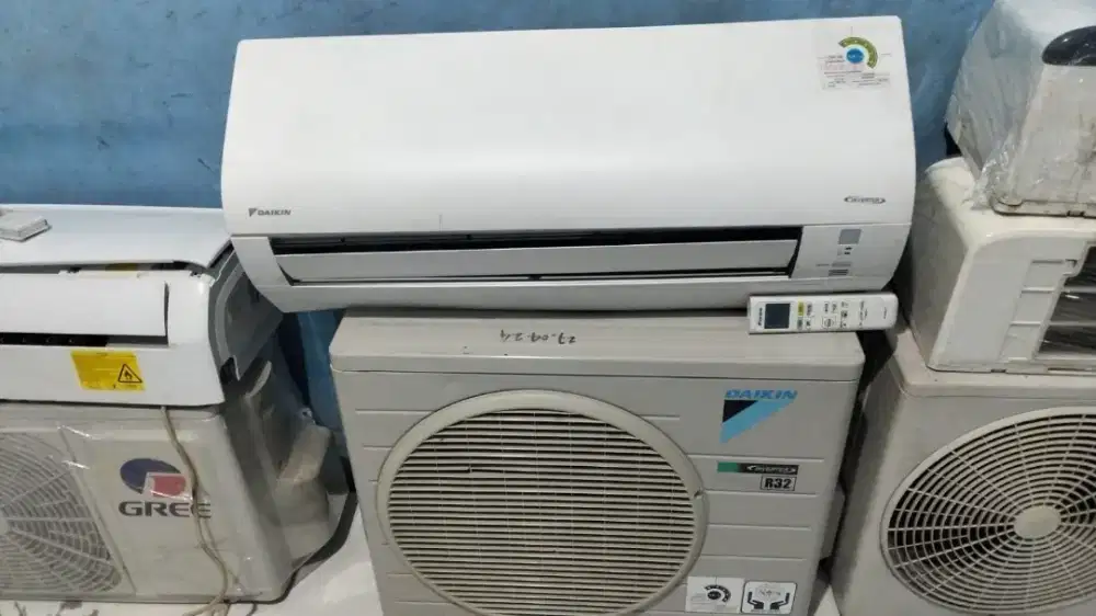 AC Daikin 1pk  3/4 1/2 pk ORI inverter setandar Redy