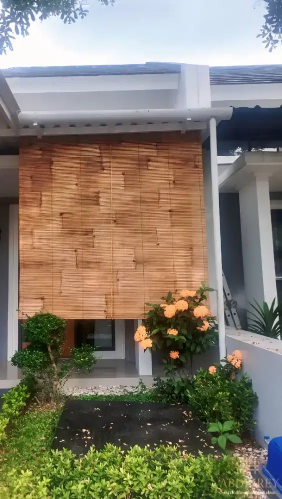 Krey Bambu Estetik Minimalis – Tahan Panas & Hujan