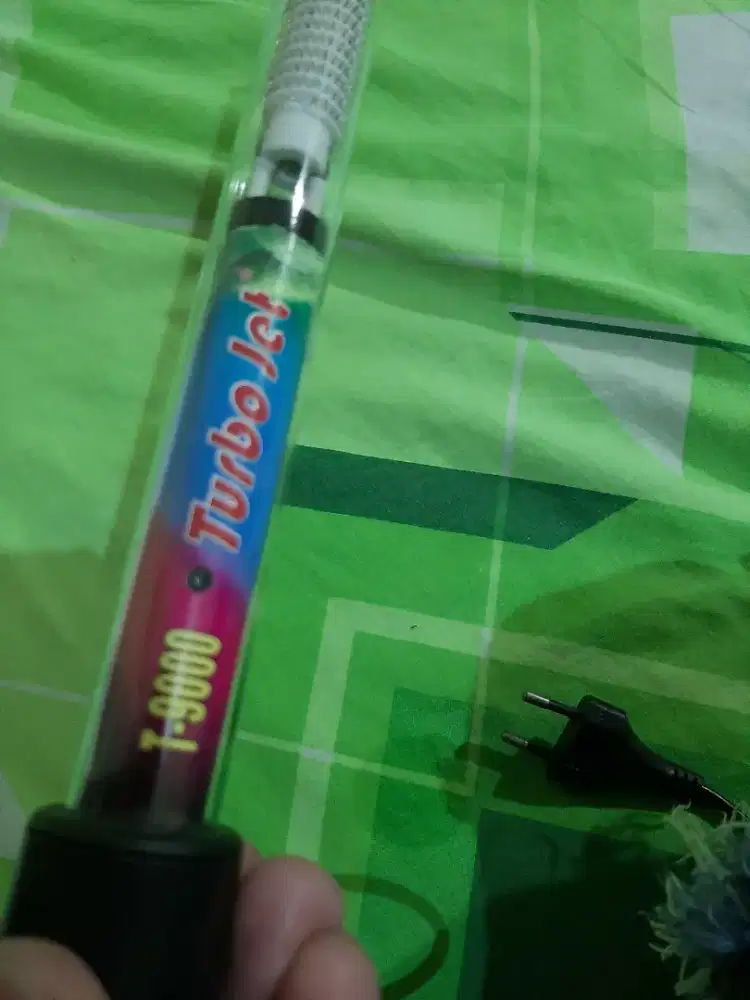 Pemanas Suhu Aquarium Turbo Jet bisa diatur temperature nya Nomal jos