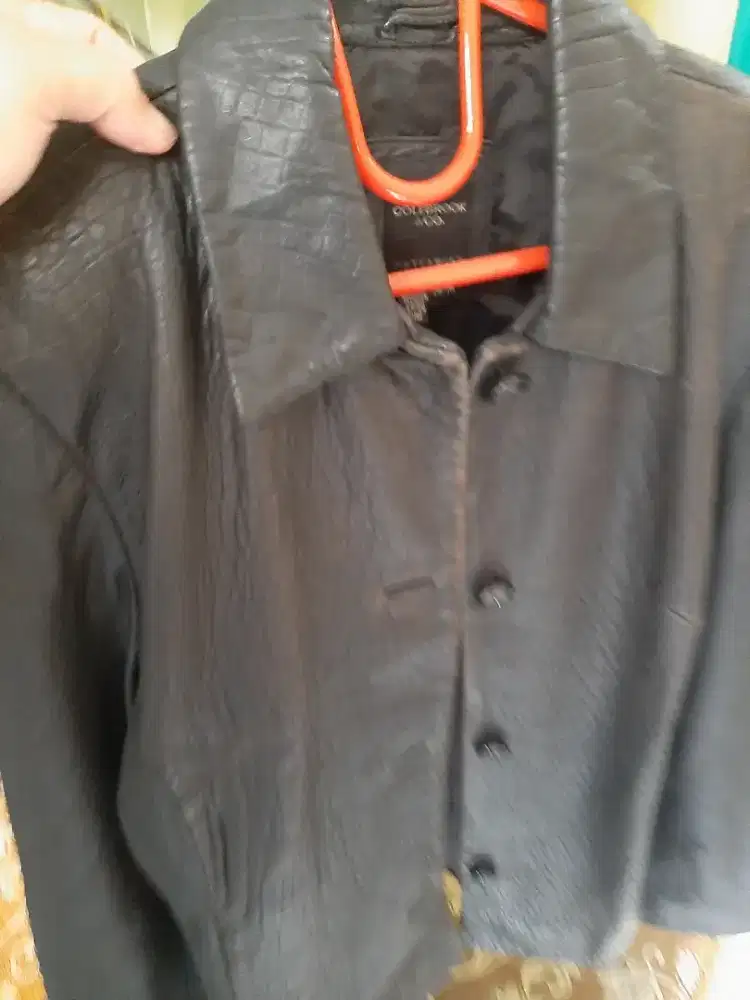 Jaket Kulit Leather asli bahan Soft Inside Lebut halus beli di Eropa