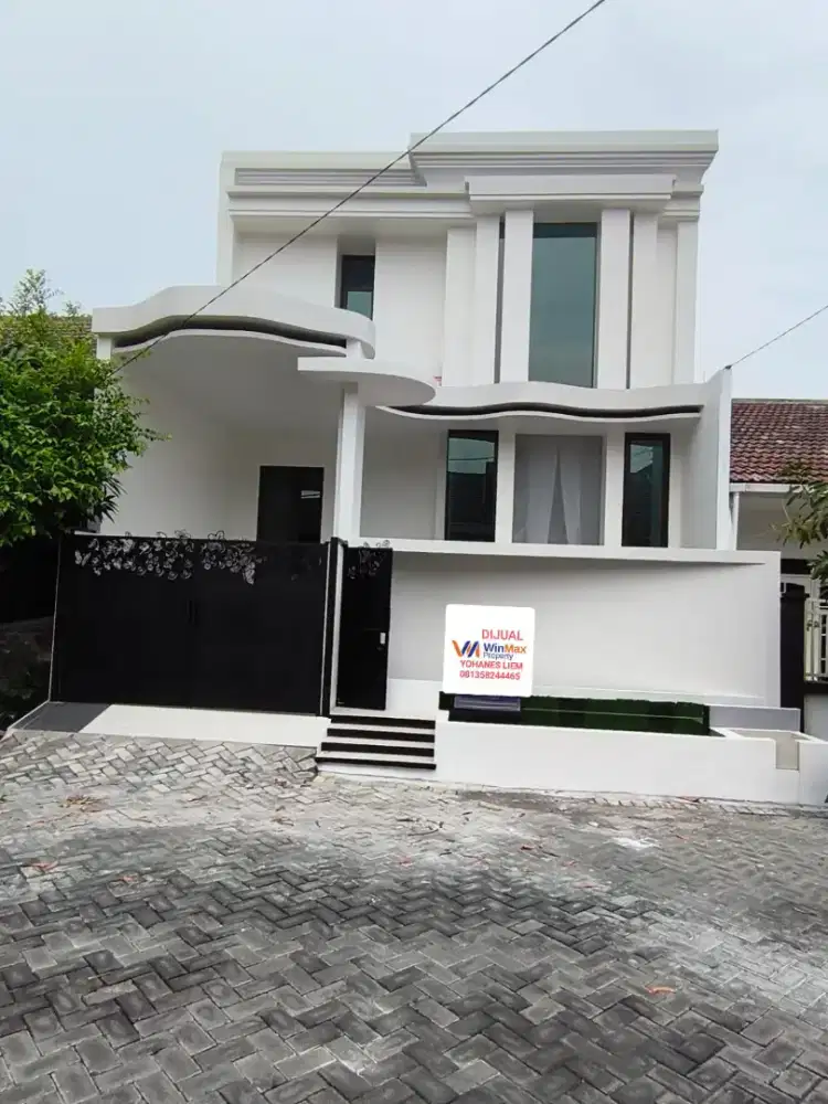 Dijual modern house klampis semolo barat