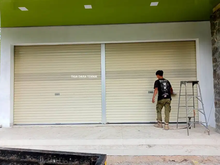 Rolling Door standar, onesheet, industri | spesialis pasang dan servis