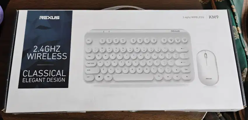 Rexus KM9 Keyboard Mouse set Wireless