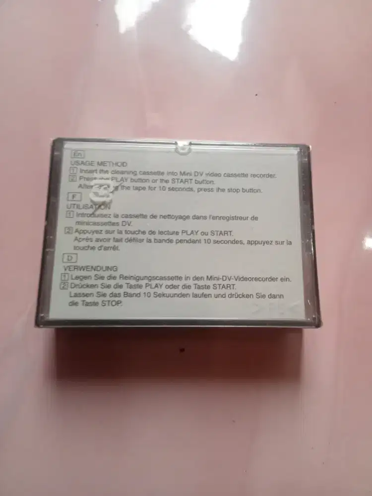 Kaset mini dvc cleaner