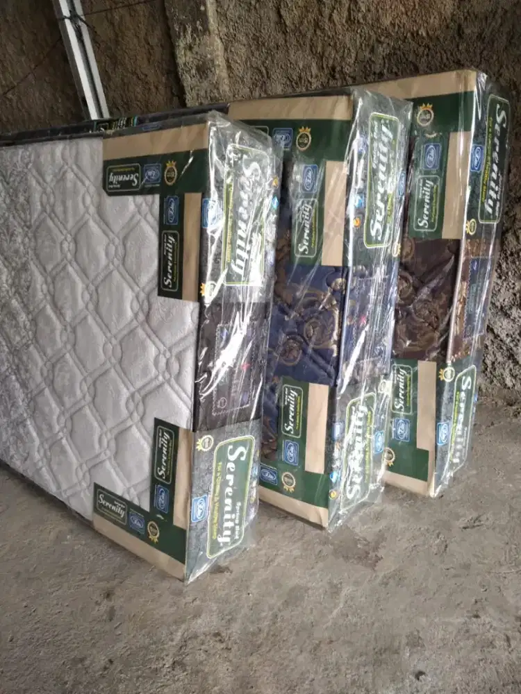 Kasur Springbed Bergaransi Central - Crystal - Ellite - Panda