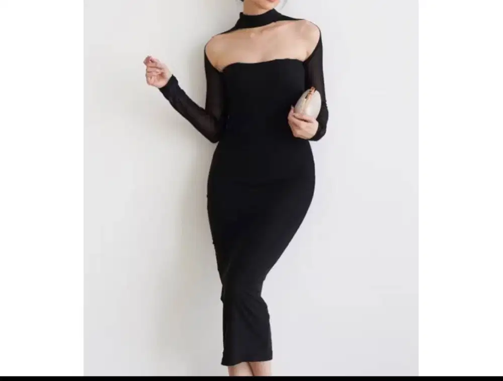 PRELOVE DRESS HITAM SIERRA