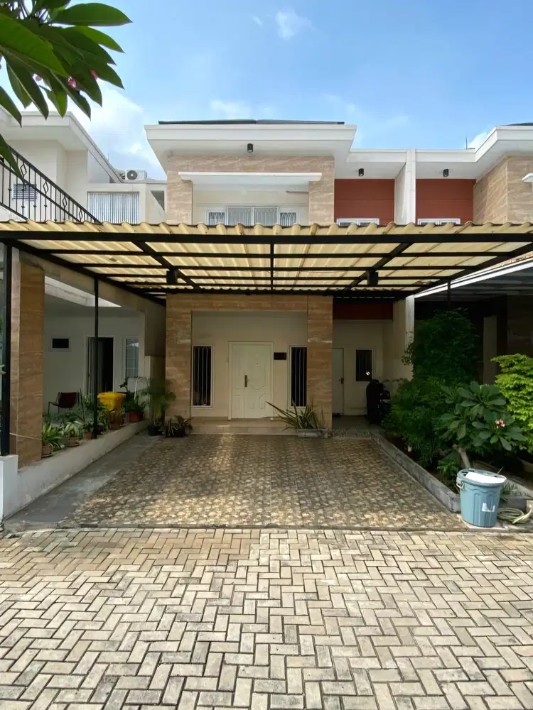 Rumah modern minimalis dalam cluster di Duren Sawit Jaktim