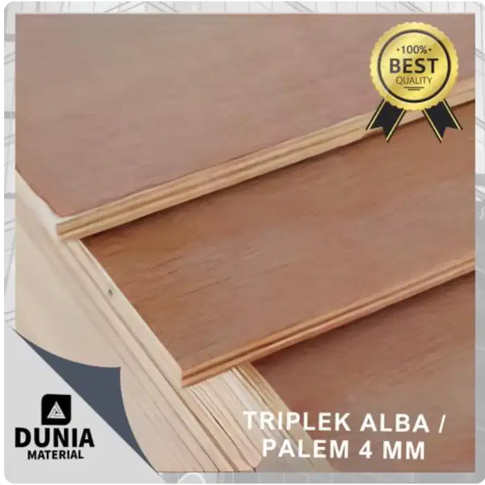 Triplek Alba / Palem 4 mm