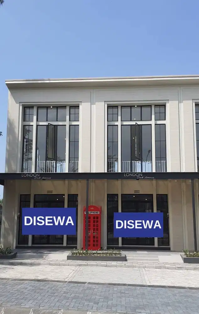 Disewakan   Ruko WBM london Sisa 1 Unit Pojok Surabaya Barat