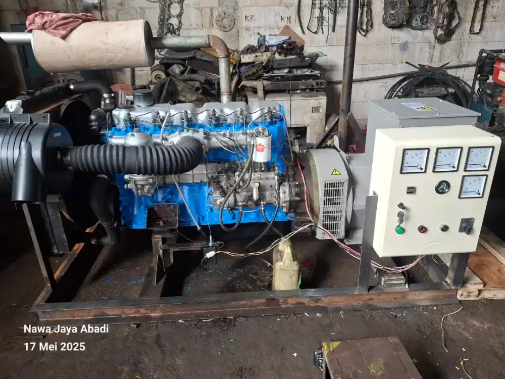 Genset 85kva engine 6d15