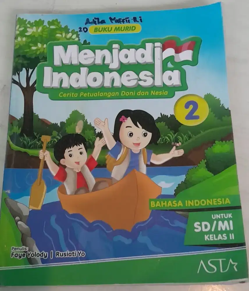 Buku mejadi indonesia kelas 2,Asta