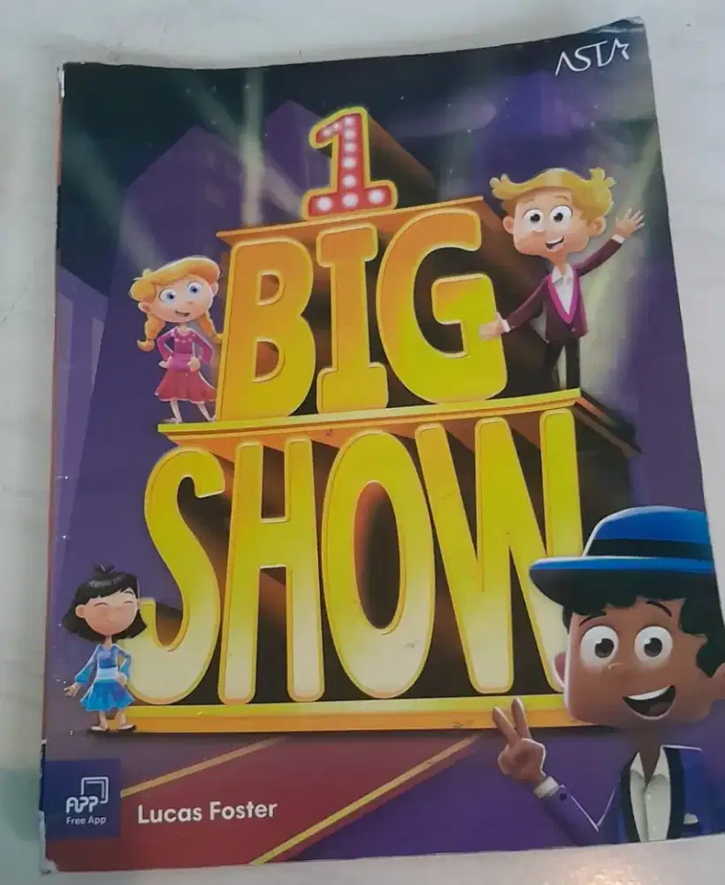 Buku bhs.inggris bigshow,kelas 1,Asta,hrga utk 2buku