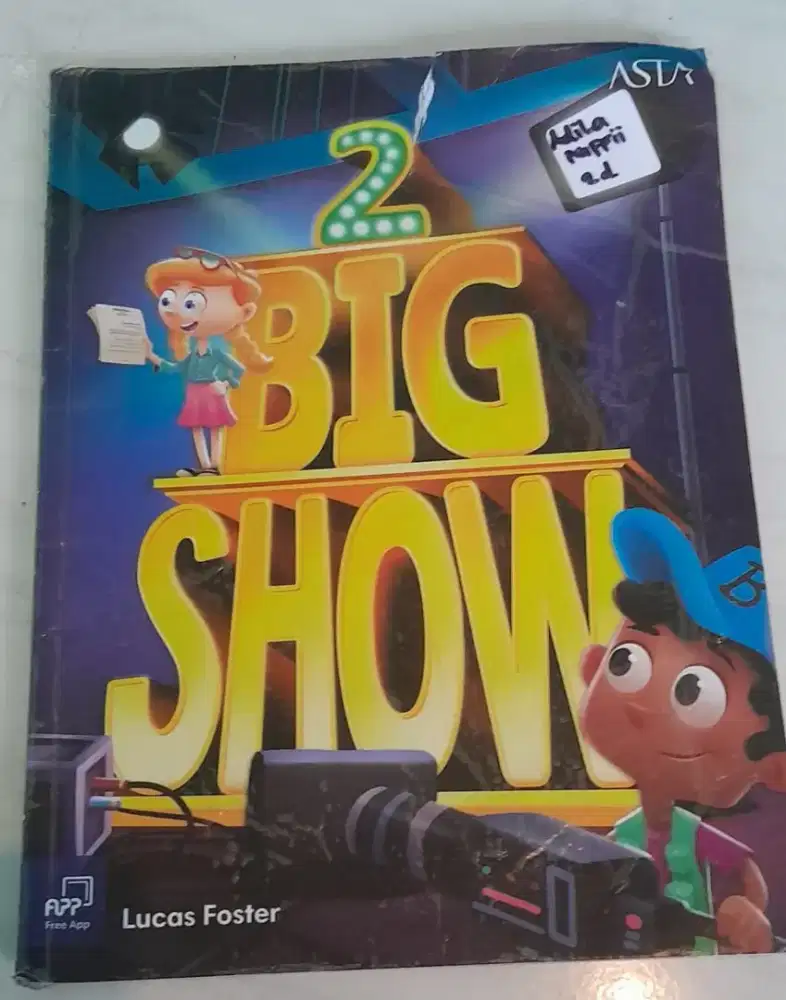 Buku bhs.inggris bigshow,kelas 2,Asta,hrga utk 2buku