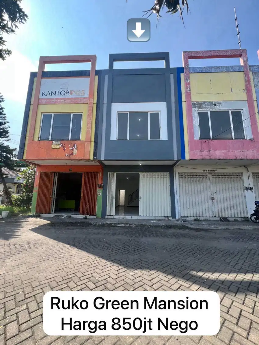 Dijual Murah Ruko Green Mansion  Tambakrejo Surabaya Selatan