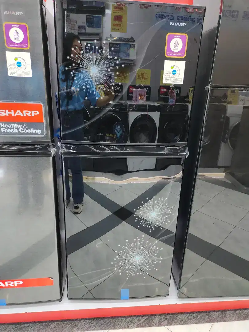 KULKAS SHARP 2 PINTU