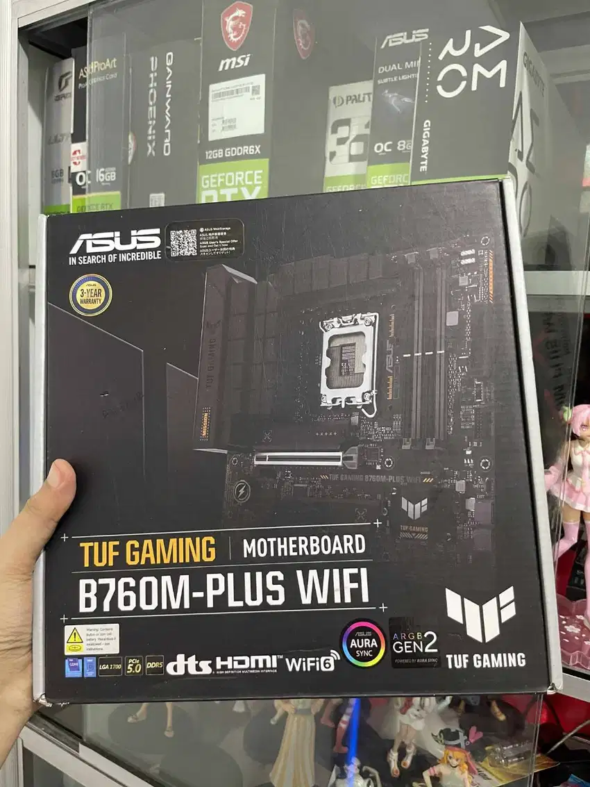ASUS TUF B760M PLUS Wifi DDR5 Garansi September 2026