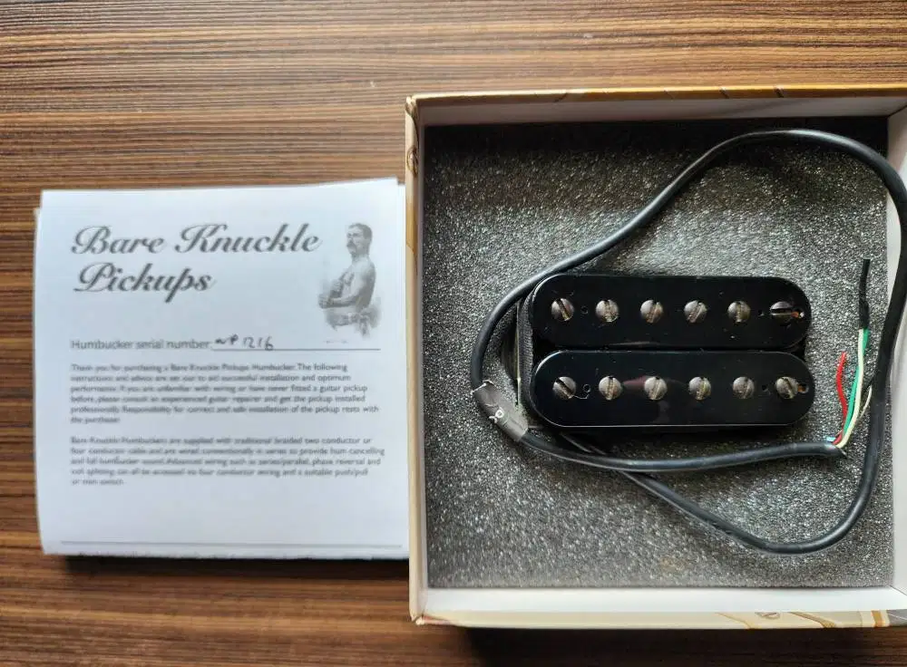 bareknucklepickups BKP warpig alnico bridge wide space