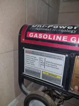 Genset bensin 3000 watt uni power gasoline