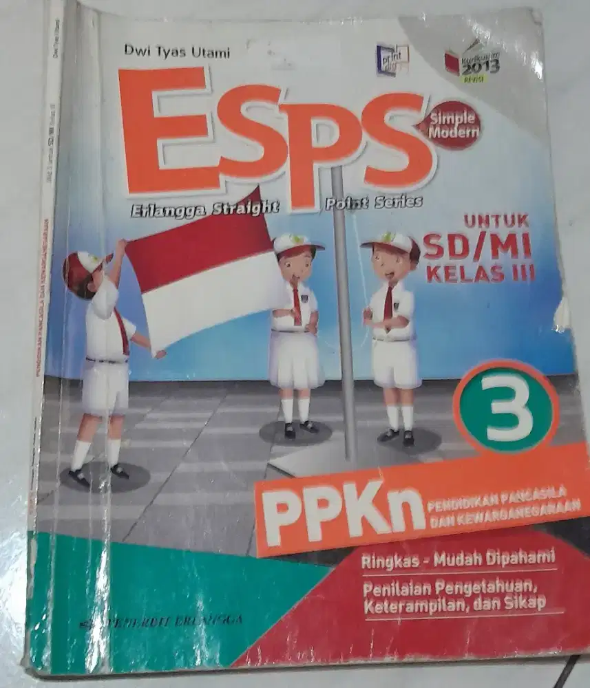 Buku Ppkn Esps,kelas 3,erlangga