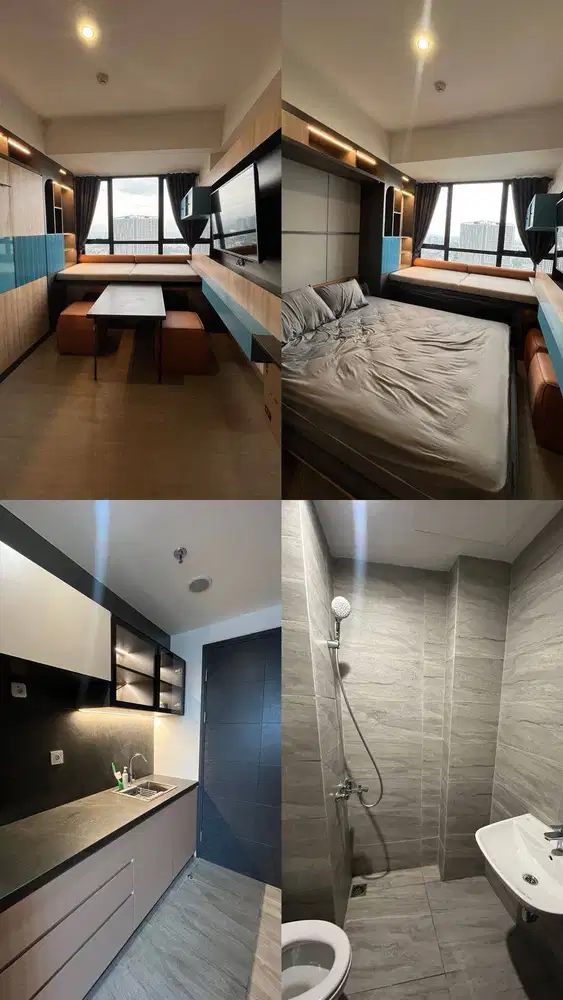 SEWA APART STUDIO MURAH - COLLINS BOULEVARD SERPONG