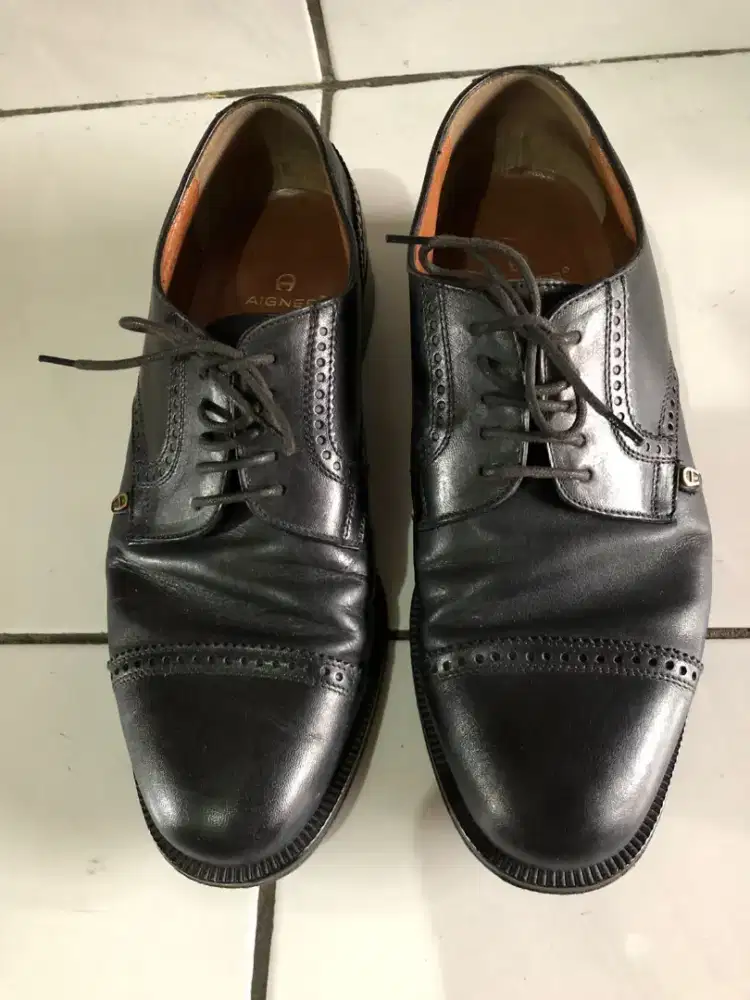 Sepatu Kulit aigner original size 41
